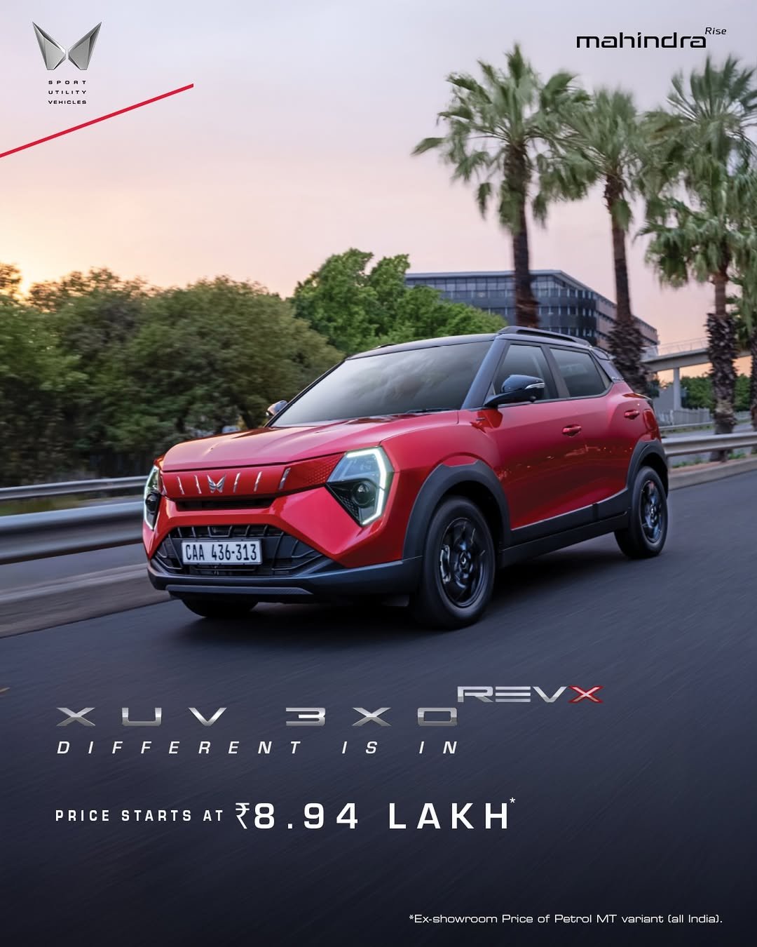 Mahindra XUV 3XO RevX – A New Phase in the Competition for Compact SUVs